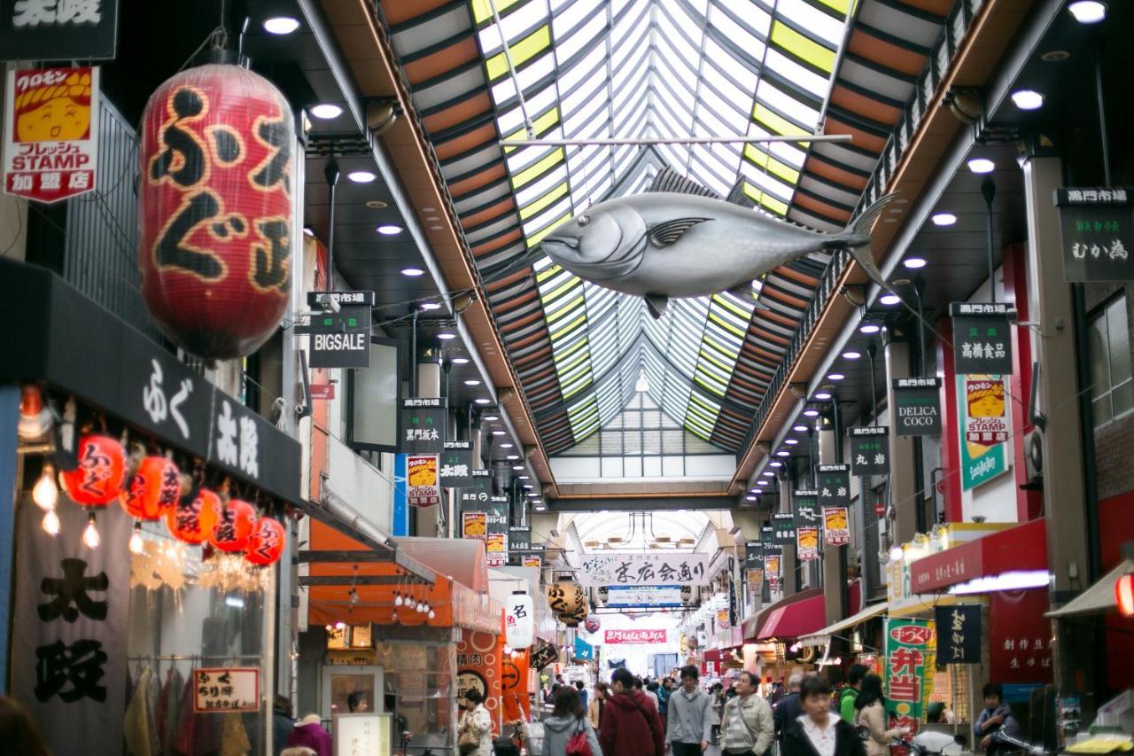 أوساكا Airbnb Licensed Namba Dotonbori 1Min Max 6Pax المظهر الخارجي الصورة